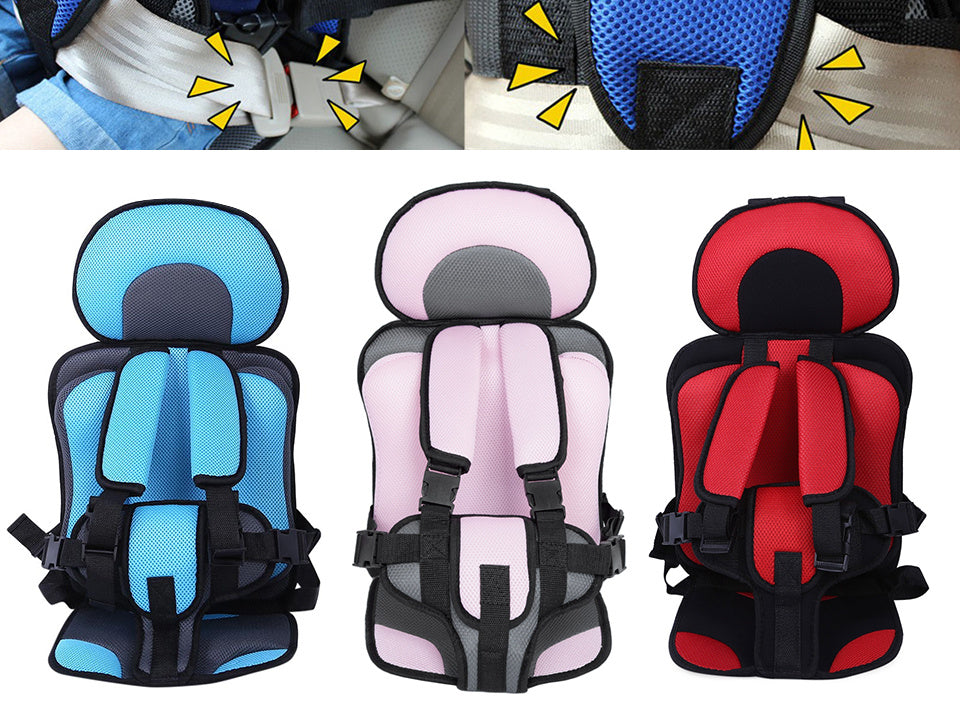 Infant Safe Seat – Portable Baby Safety Seat for Car, Home & Travel | Soft, Breathable Fabric