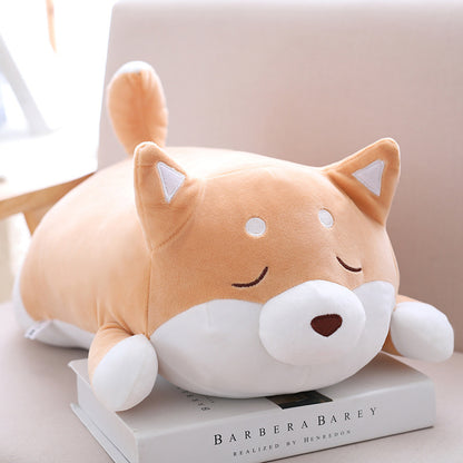 36cm 55cm Cute Fat Shiba Inu Dog Plush Toy Stuffed Soft Kawaii Animal Cartoon Pillow Love
