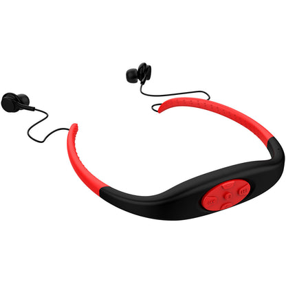 2in1 Bluetooth Wireless Earphone &MP3 Music Player 8G Headphone IPX8 Waterproof Swim