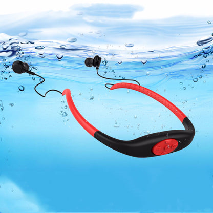 2in1 Bluetooth Wireless Earphone &MP3 Music Player 8G Headphone IPX8 Waterproof Swim