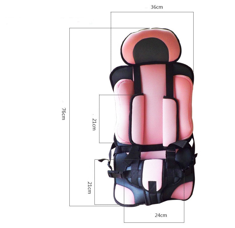 Infant Safe Seat – Portable Baby Safety Seat for Car, Home & Travel | Soft, Breathable Fabric