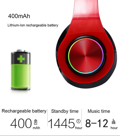 Illuminated earphone Inside the Leayher material, the silence brought by the 40mm subwoofer is a three-dimensional