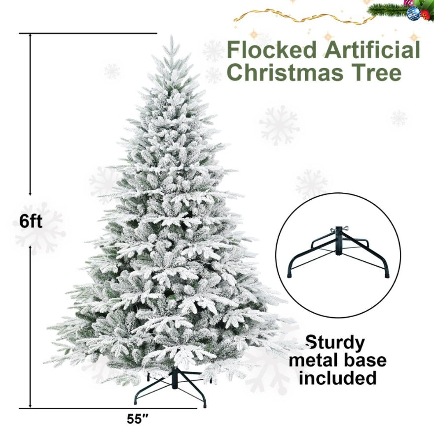 4ft PE PVC Mixed Flocking Automatic Tree   Steel Wire   Wire