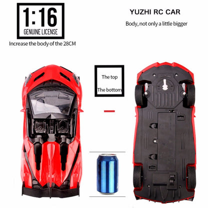 Remote Control Racing Car 1:16 Model – High-Speed RC Sports Car with Powerful Motor