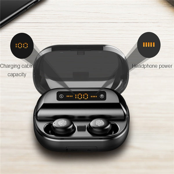 Bluetooth earphone Packing list: Bluetooth headset 2pcs charging storage bBluetooth earphone