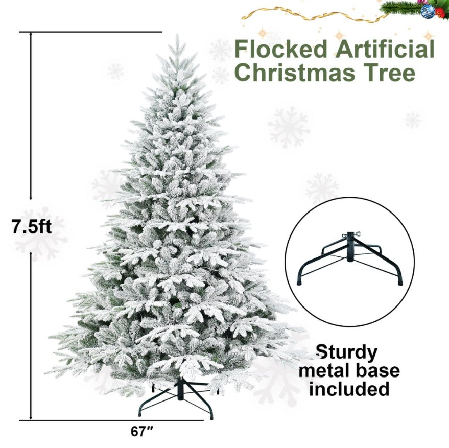 4ft PE PVC Mixed Flocking Automatic Tree   Steel Wire   Wire