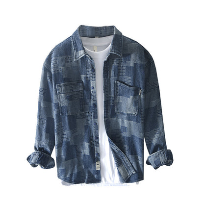Fashion Loose Casual Men's Shirt Coat