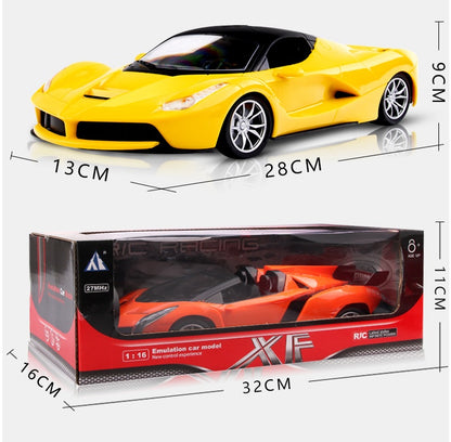 Remote Control Racing Car 1:16 Model – High-Speed RC Sports Car with Powerful Motor
