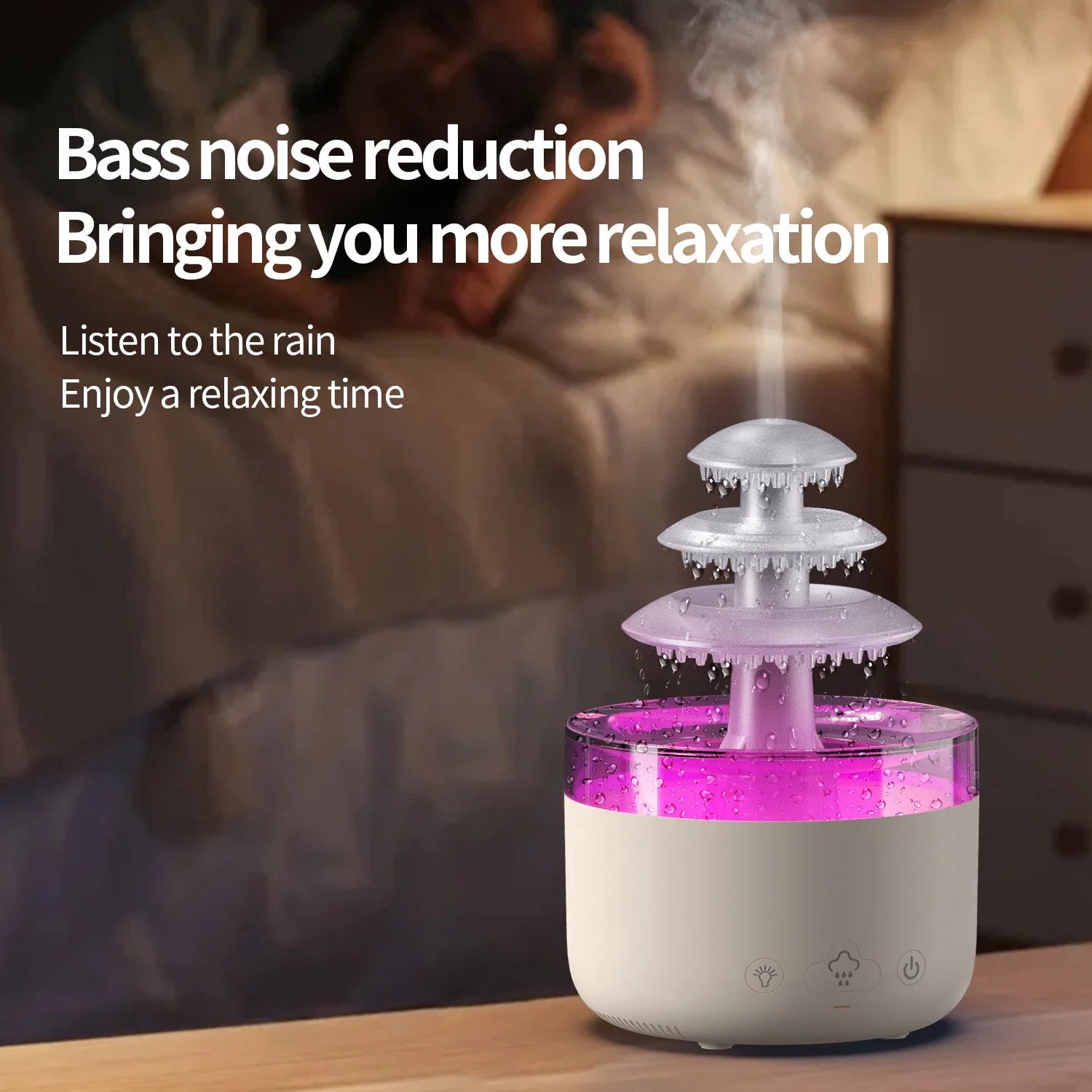 Oil Diffusers for Homecolorful and Rain Aromatherapy Machine Home, Bedroom, Office, Automatic Incense Spraying, Silent Incense Expansion, Indoor Humidifier, Home