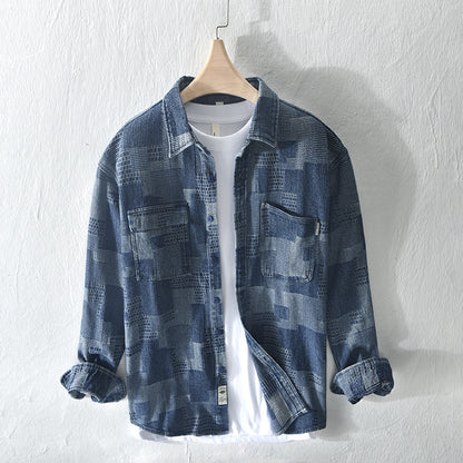 Fashion Loose Casual Men's Shirt Coat