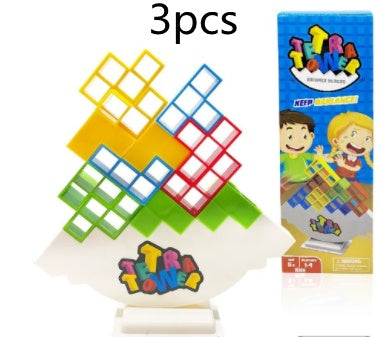 Balance Stacking Board Games Kids Adults Tower Block Toys For Family Parties Travel Game