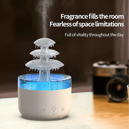 Oil Diffusers for Homecolorful and Rain Aromatherapy Machine Home, Bedroom, Office, Automatic Incense Spraying, Silent Incense Expansion, Indoor Humidifier, Home