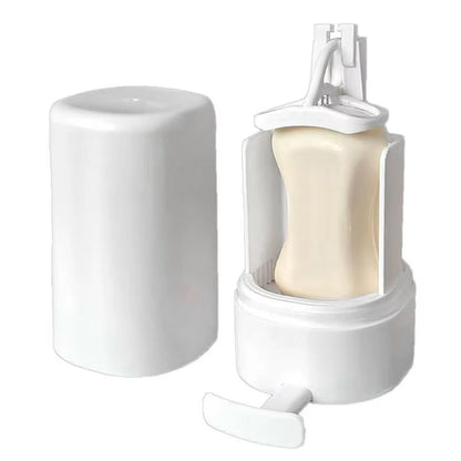 Grinding Soapy Box Bar Soap Grinder Solid Soapy Bar Dispenser Container Wall Mounted Crusher Solid Soapy Bar Grinding Box Holder