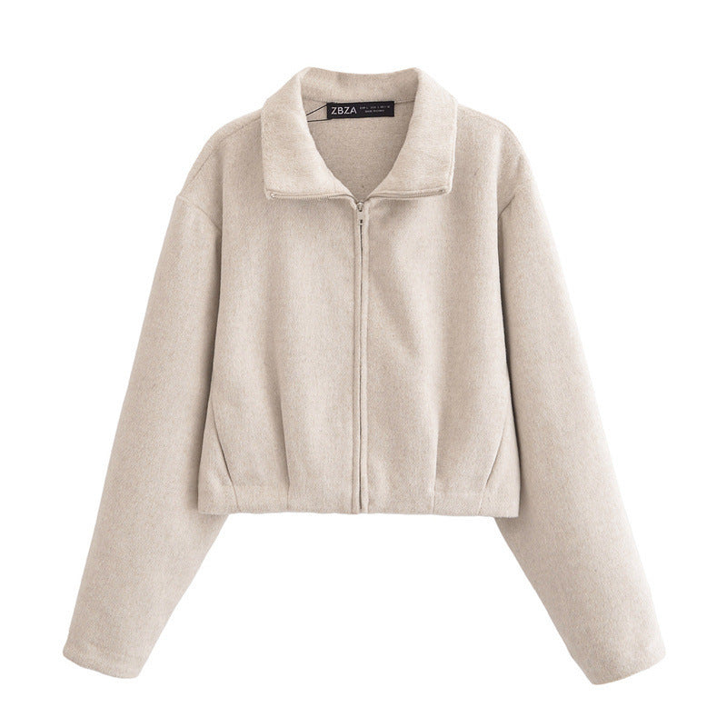 DROPPZZA womens-short-jacket-mid-waist-trousers-fashion-set.jpg